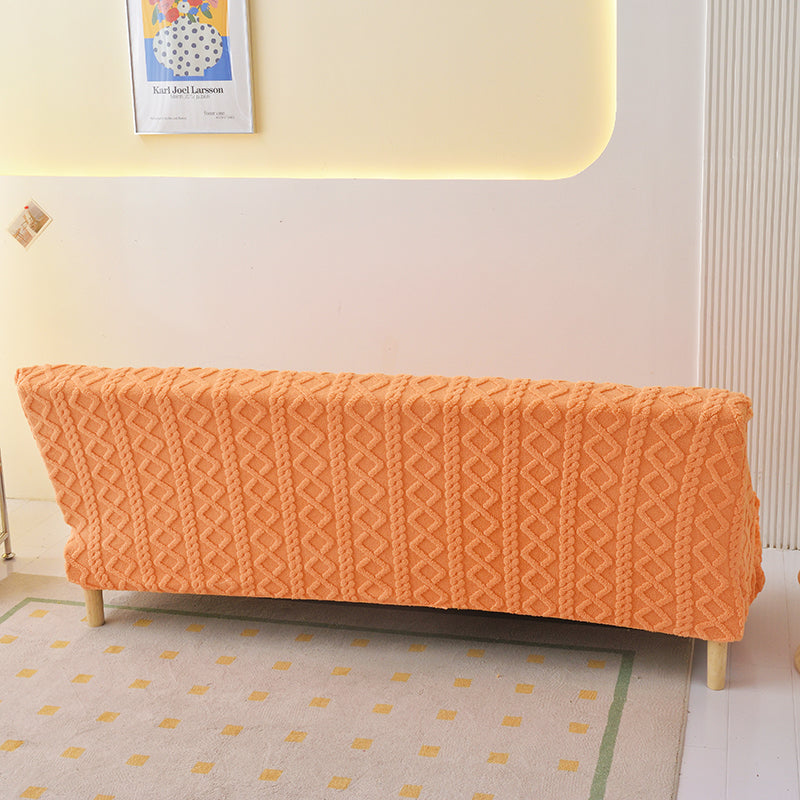 Cover for sofa bed, clacking click, Sofa without armrests Scandinavian heat