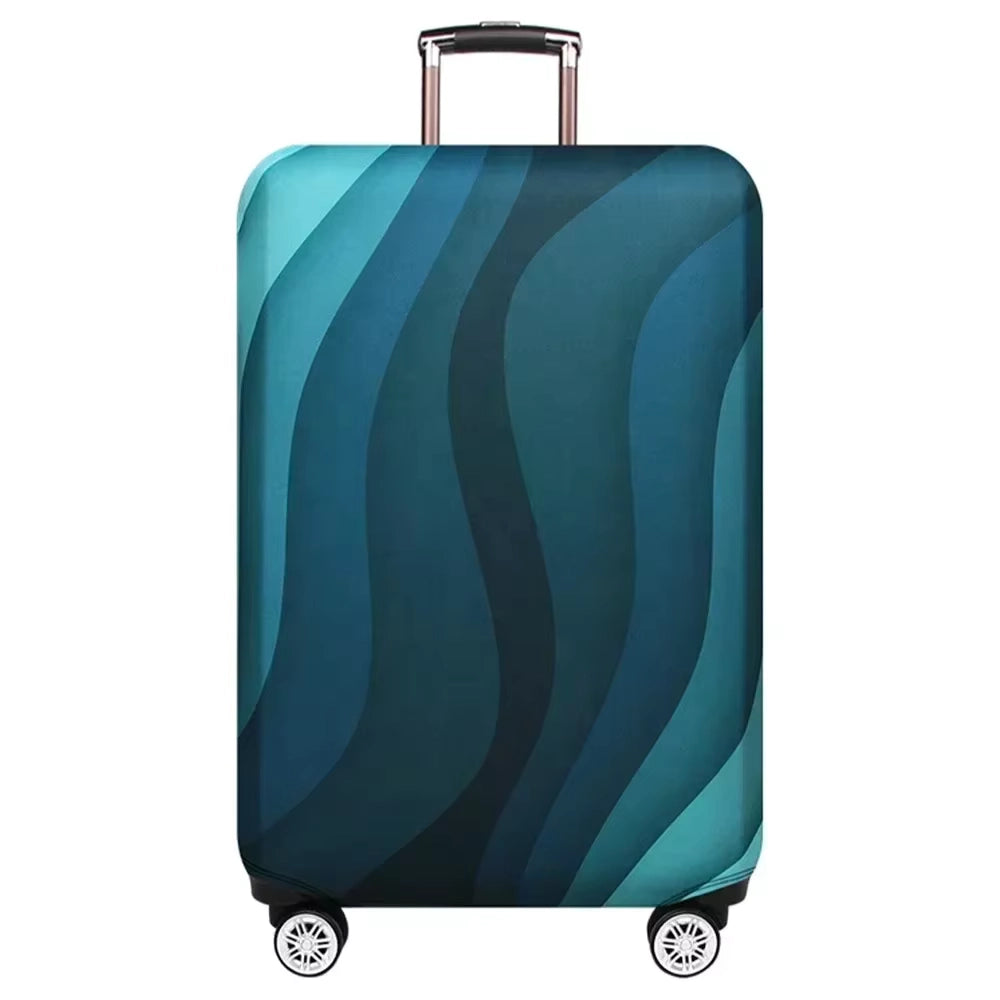 Housse de protection pour valise à roulette cabine ou XL motif neutre