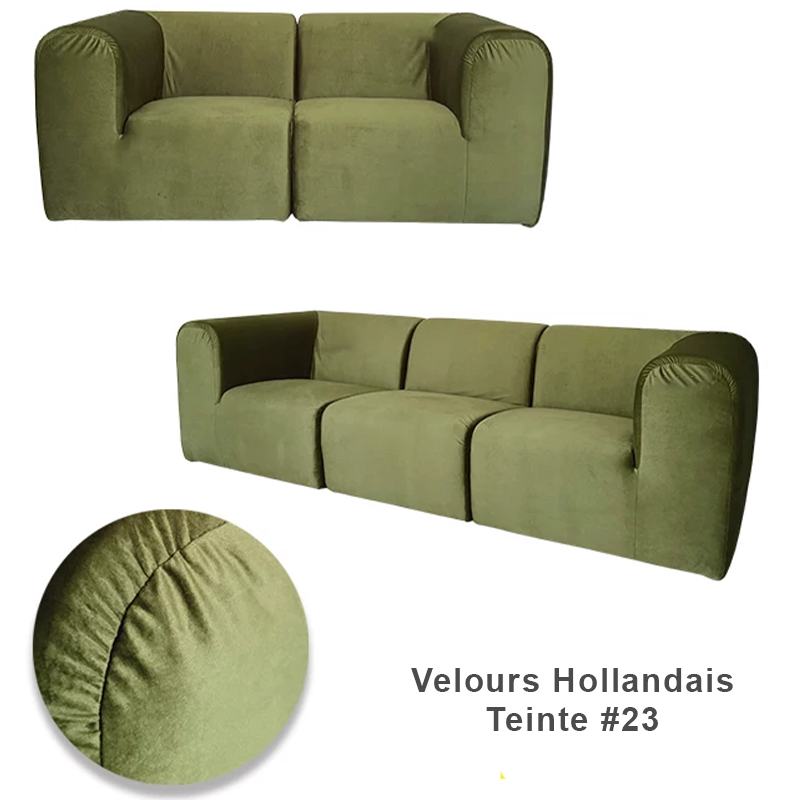 Housse pour canapé IKEA STOCKHOLM 2025 3 places vert