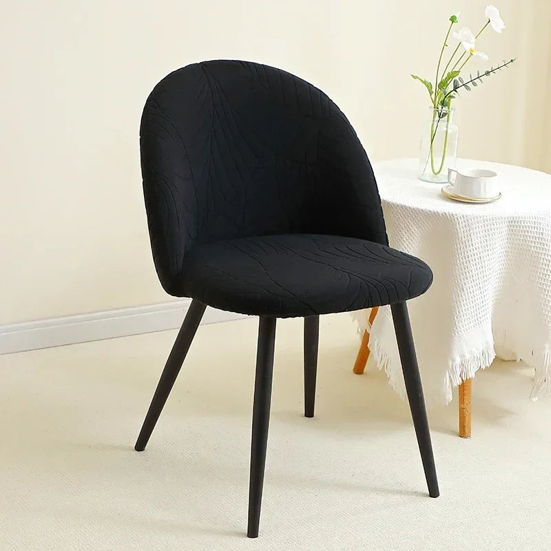 Housse pour chaise Mauricette maisonsdumonde noir