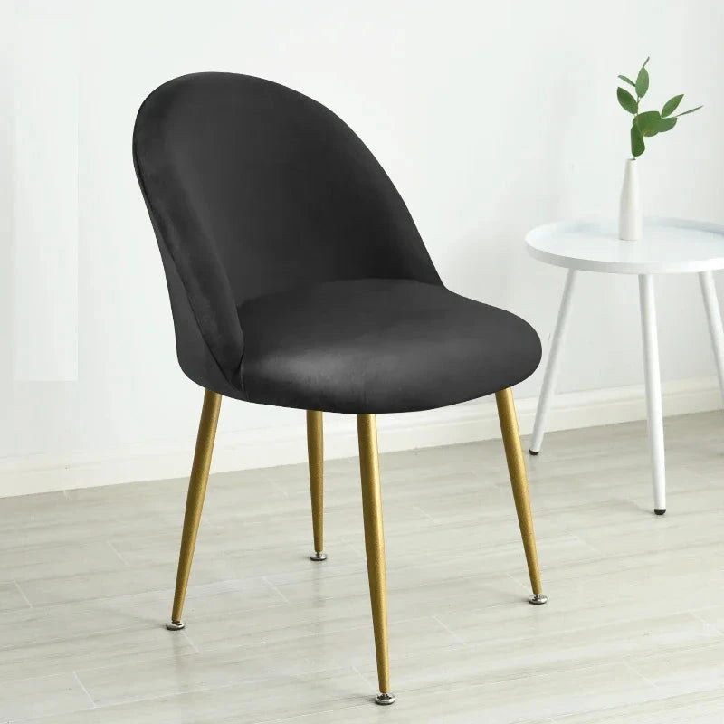 Housse pour chaise Mauricette noir
