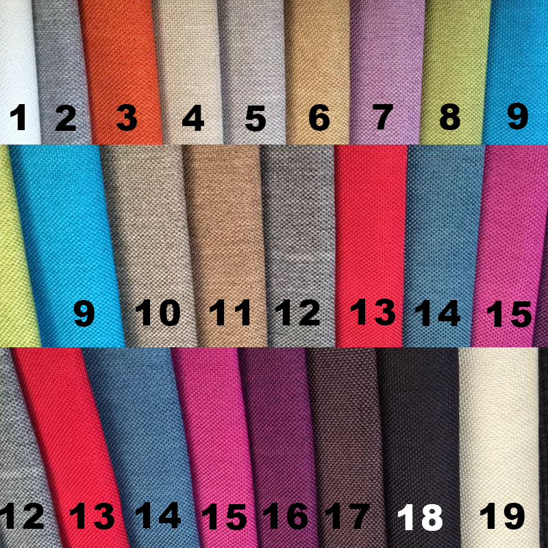 Fabric samples for IKEA sofa covers