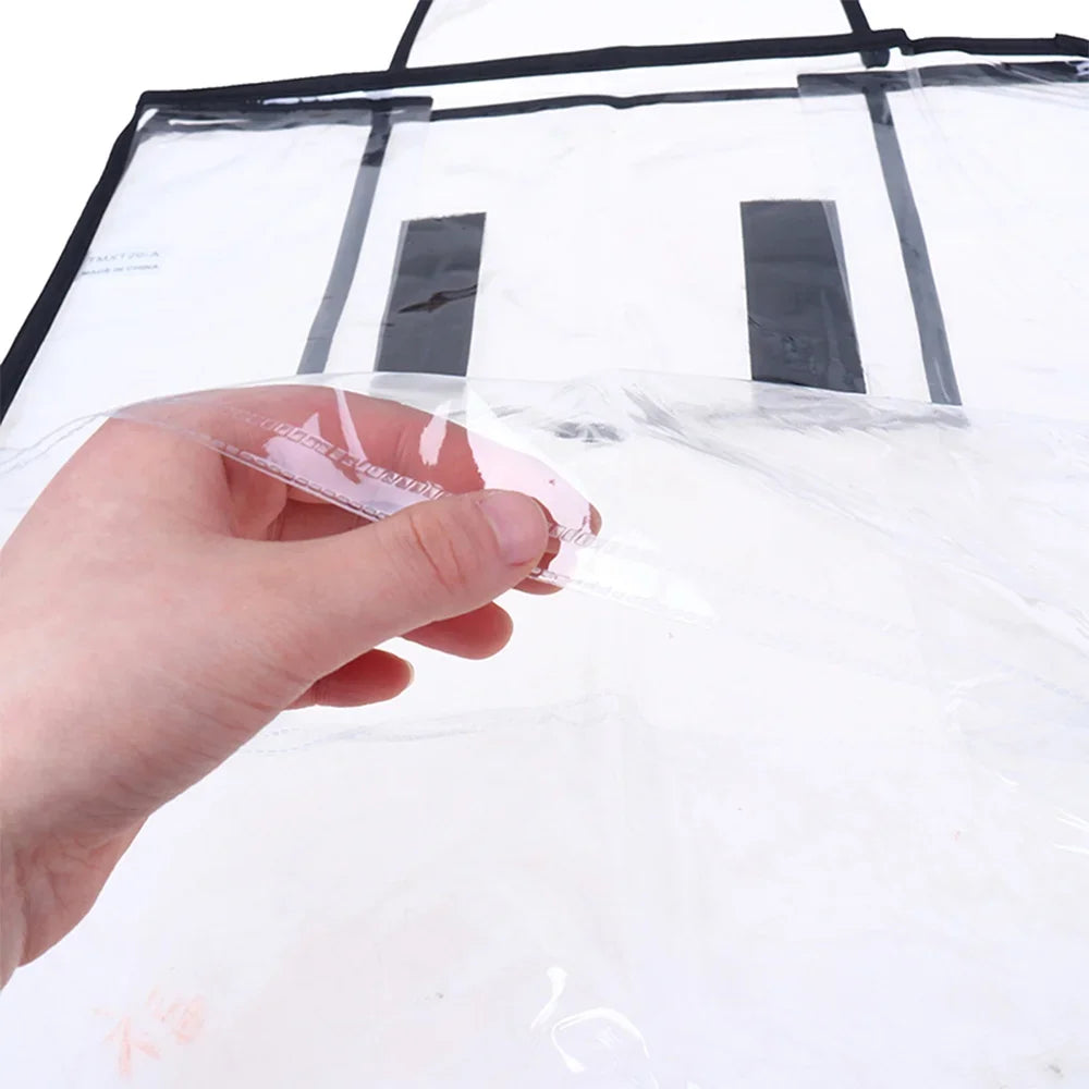 détail du pvc transparent