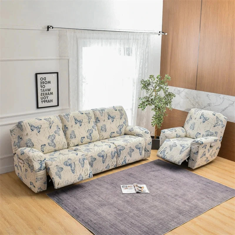 Cover for reclining armchairs and sofas, 1/2/3 seats – Harmony, 8 patterns
