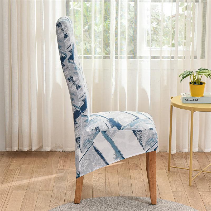 Housses de chaises hautes extensibles grand dossier