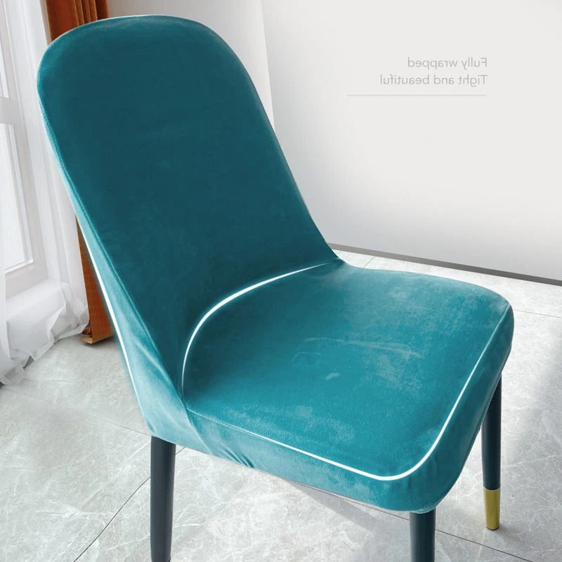 Housses de chaises incurvées extensibles