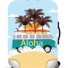 Housse de protection pour valise à roulette cabine ou XL motif aloha