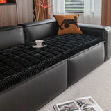 Carpet covers thick, quilted and non -slip sofa - scratches resistant