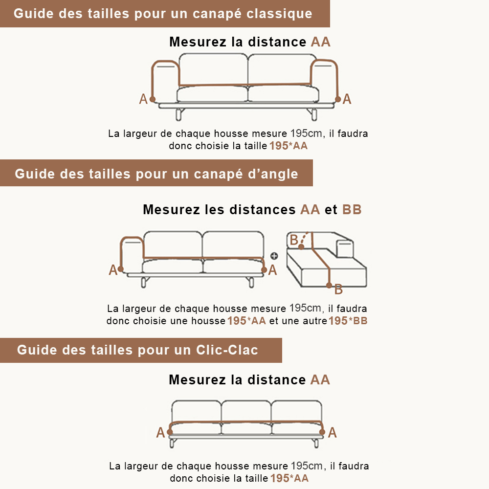 Guide des tailles