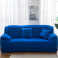 Housse canapé extensible bleue royale