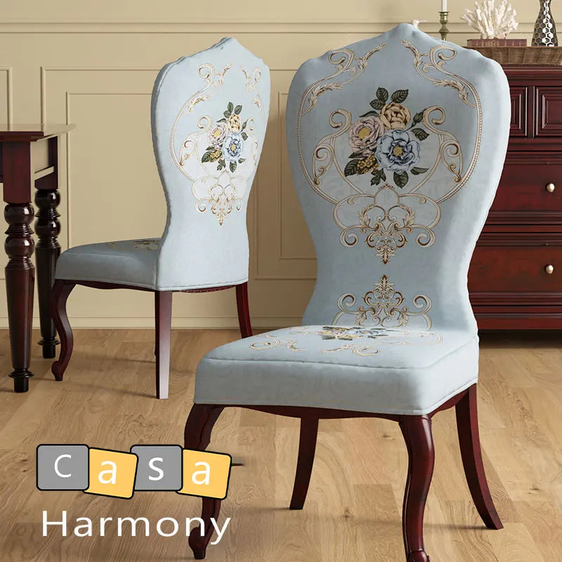 Housse de chaise anciennes baroque louis 16