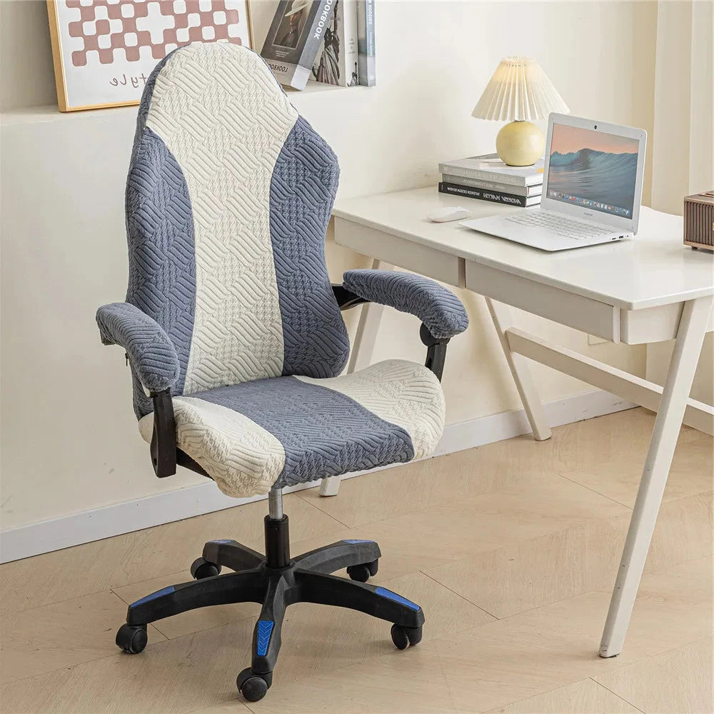 Housse de chaise de bureau tissu renforcé anti griffes Casaharmony