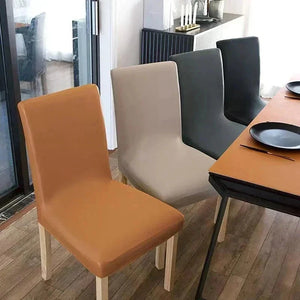 Waterproof Water Repellent Faux Leather Chair Cover