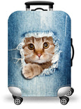 Housse de protection pour valise à roulette cabine ou XL chat