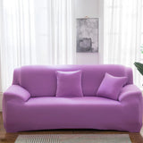 Housse extensible canapé lavande