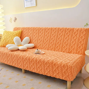 Cover for sofa bed, sofa bed, sofa without armrests Scandinavian warmth