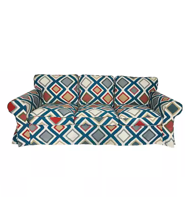 Housse pour canapé 3 places IKEA EKTORP motif imprimé 