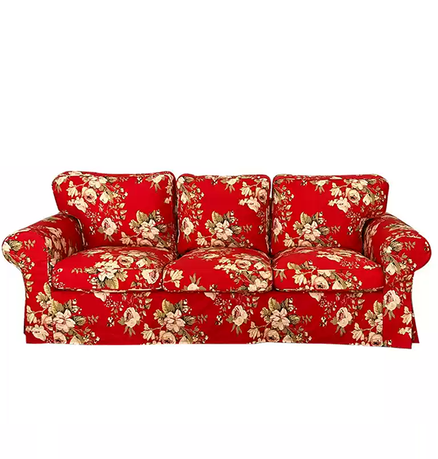 Housse pour canapé 3 places IKEA EKTORP motif imprimé 