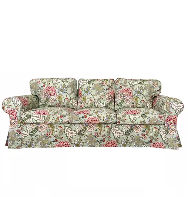 Housse pour canapé 3 places IKEA EKTORP motif imprimé 