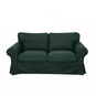 Housse pour canapé IKEA EKTORP 2 places vert foncé
