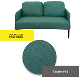 Housse pour canapé IKEA GLOSTAD 2 places turquoise