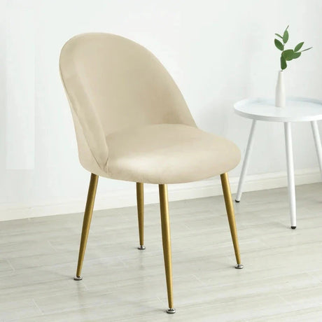 Housse pour chaise Mauricette beige