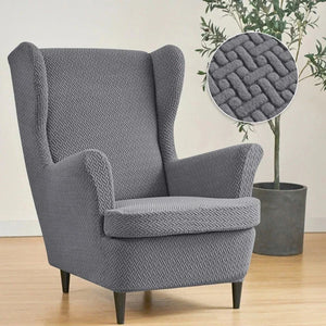 Covers for IKEA STRANDMON armchair Jacquard damask