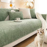Housses de canapé antidérapantes anti griffes de chat vert matcha