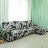 Housses pour canapé d'angle relax inclinable avec méridienne motif 4