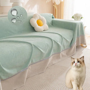 Impected, non -slip and anti -clawing large -size sofa - Width 200cm width