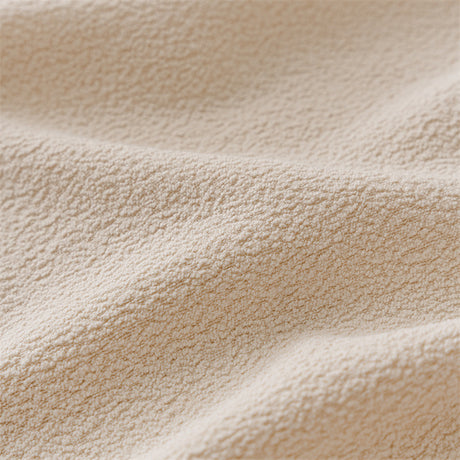 tissu teddy beige