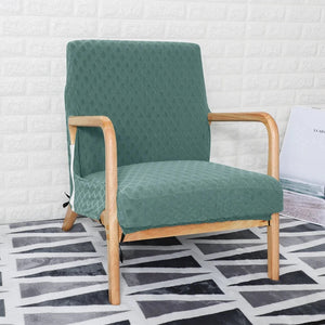 Scandinavian armchair cover IKEA EKENÄSET style waterproof diamond texture