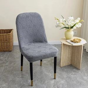 Reinforced Jacquard Stretch Curved Chair Covers