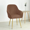 Housse fauteuil maison du monde arnold velours café