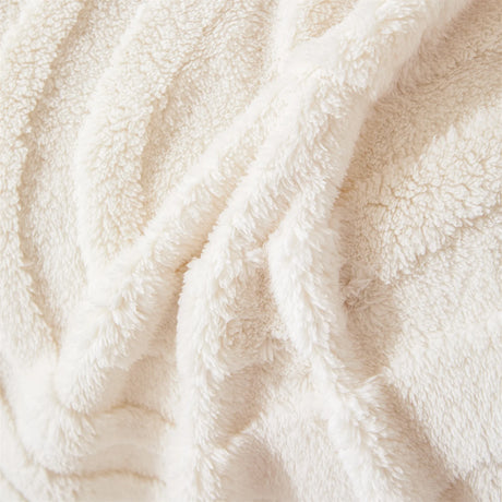 tissu polaire beige