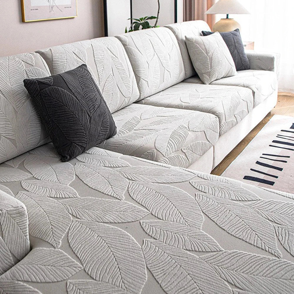 Housse de coussin pour canapé velours hibiscus déperlant nouveaux modèle 2025