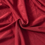 tissu extensible rouge