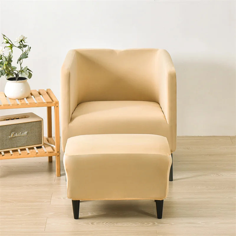 Housse pour fauteuil IKEA EKERÖ beige face