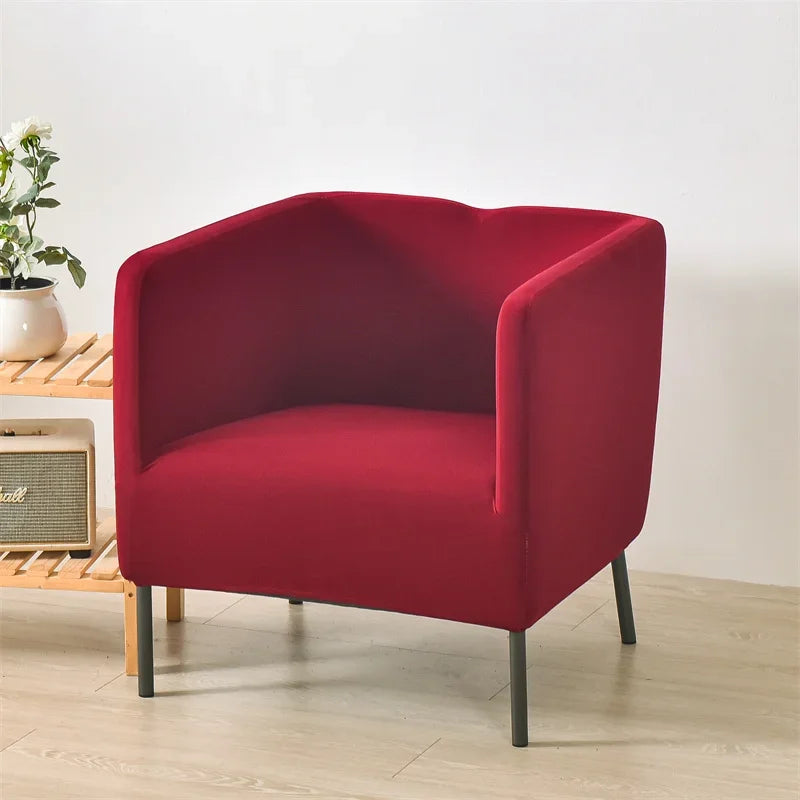 Housse pour fauteuil IKEA EKERÖ bordeaux