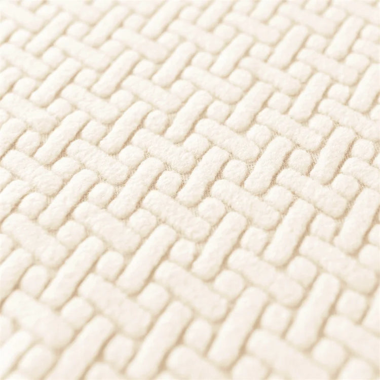 velours damassé beige