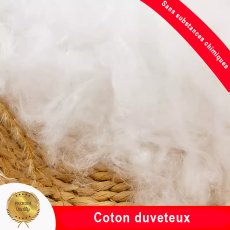 Ouate de rembourrage duvet de coton naturel