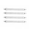 fixateurs universels pour housses de canapé - 4 sangles blanches