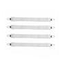 fixateurs universels pour housses de canapé - 4 sangles blanches