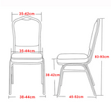 Guide des tailles housse chaise mariage