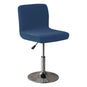 housse de chaise de bar pur velours bleue marine