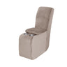 housse de console centrale canapé relax khaki