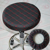 Cover for quilted round stool