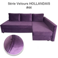 Luxury pure Dutch velvet cover for convertible IKEA FRIHETEN corner sofa