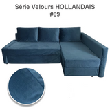 Cover for IKEA FRIHETEN luxury pure Dutch velvet sofa bed