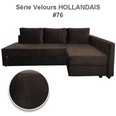 Luxury pure Dutch velvet cover for convertible IKEA FRIHETEN corner sofa